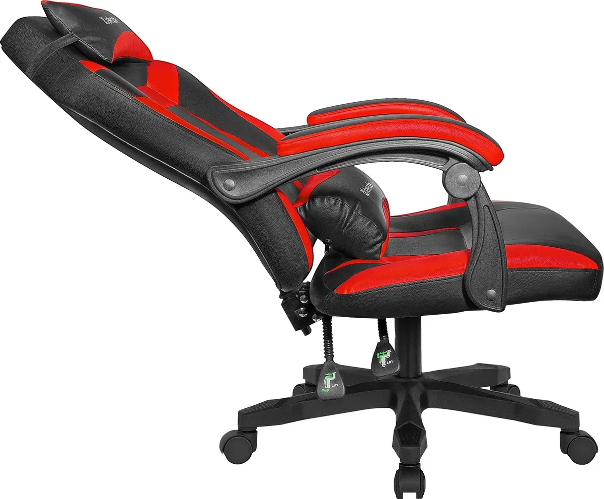 Кресло игровое Defender MASTER BLACK/RED 64359
