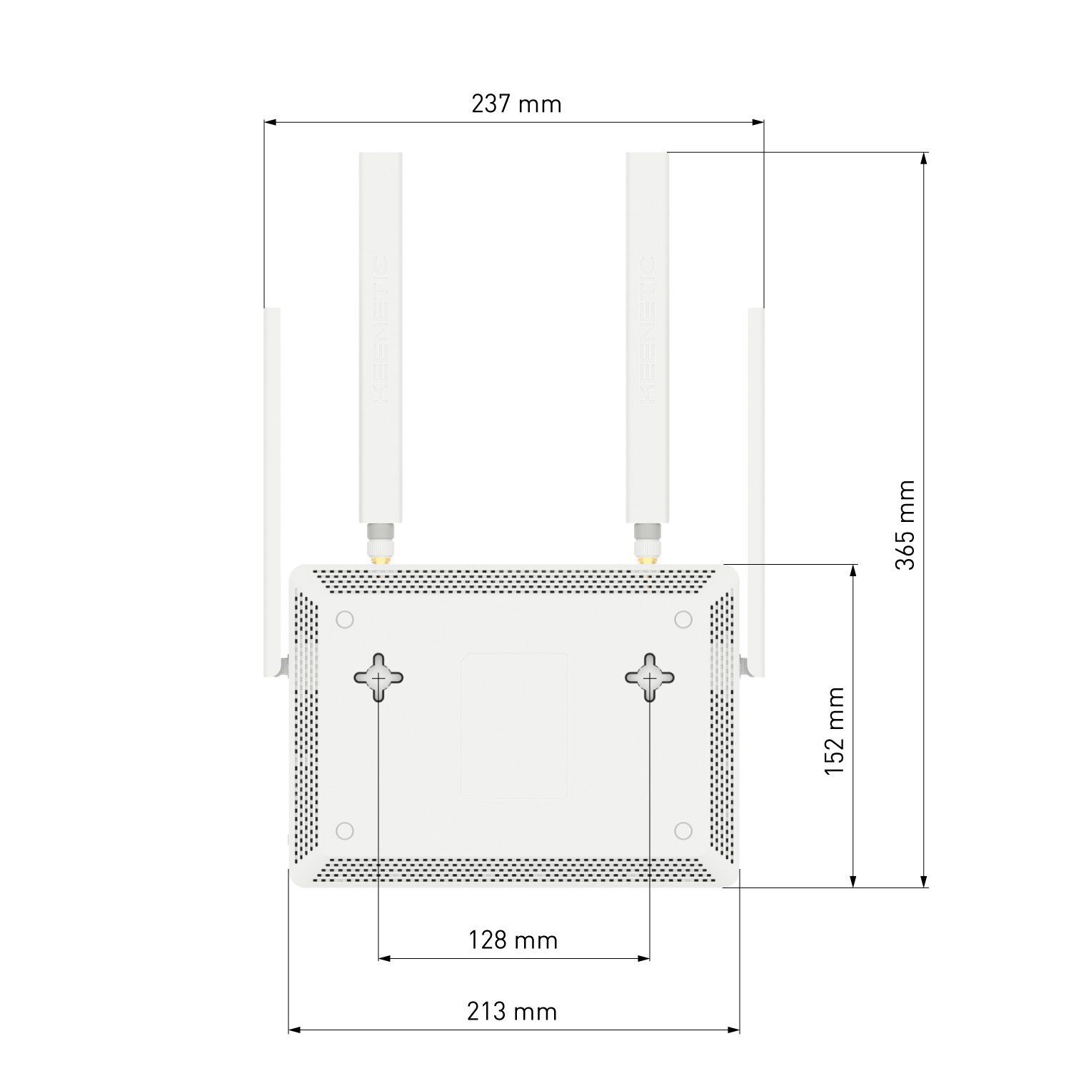 Wi-Fi роутер Keenetic Hero 4G+ (KN-2311)