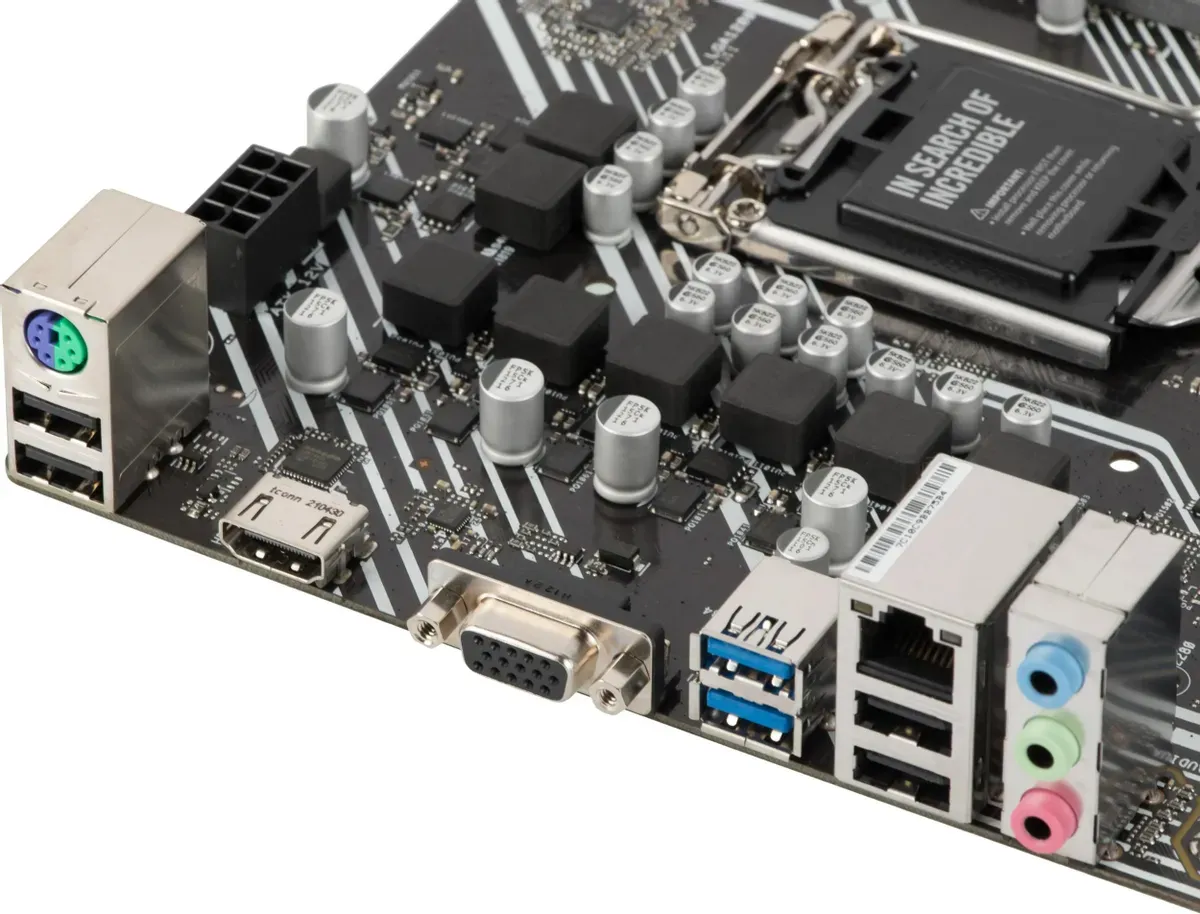 Материнская плата ASUS Prime H610M-K H610 Socket-1700 2xDDR5, 4xSATA3, 1xM.2, 1xPCI-E16x, 2xUSB3.2