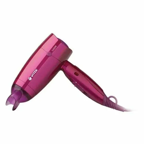 Фен Vitek VT-132, 1400Вт, малиновый