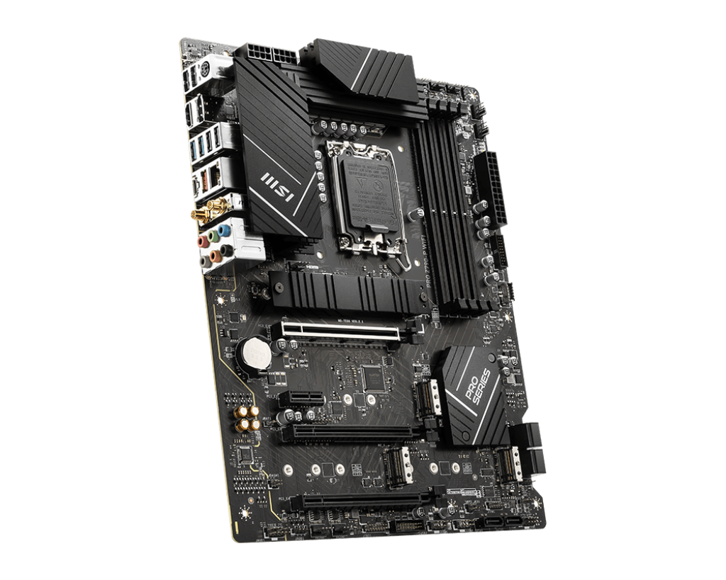 Материнская плата MSI PRO Z790-P WIFI / Intel Z790 LGA1700 4xDDR5-7000+ 3xPCIEx16 4xM.2 6xSATA RAID