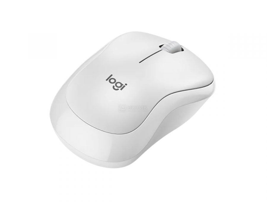 Мышка беспроводная Logitech M240 Silent, 4000dpi, Bluetooth, Белый 910-007120