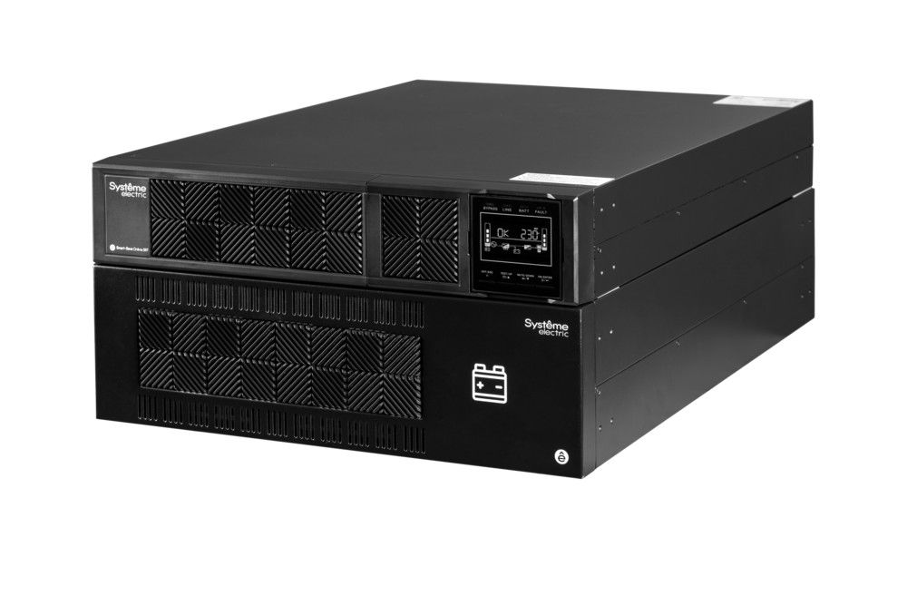 Источник бесперебойного питания Systeme Electriс SRT SRTSE6KRTXLI-NC 6000Вт 6000ВА черный
