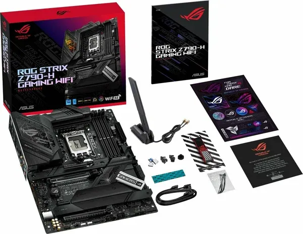 Материнская плата Asus ROG STRIX Z790-H GAMING WIFI Soc-1700 Intel Z790 4xDDR5