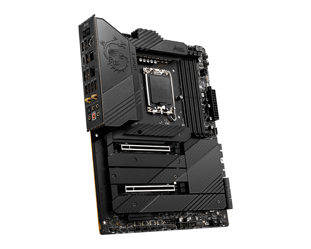 Материнская плата MSI MEG Z690 UNIFY, Z690, LGA1700, 4DDR5, 2PCI-Ex16, 1PCI-Ex4, 5M.2, 6SATA3, 2USB3.2Gen2x2, 7USB3.2\,(911-7D28-03S)