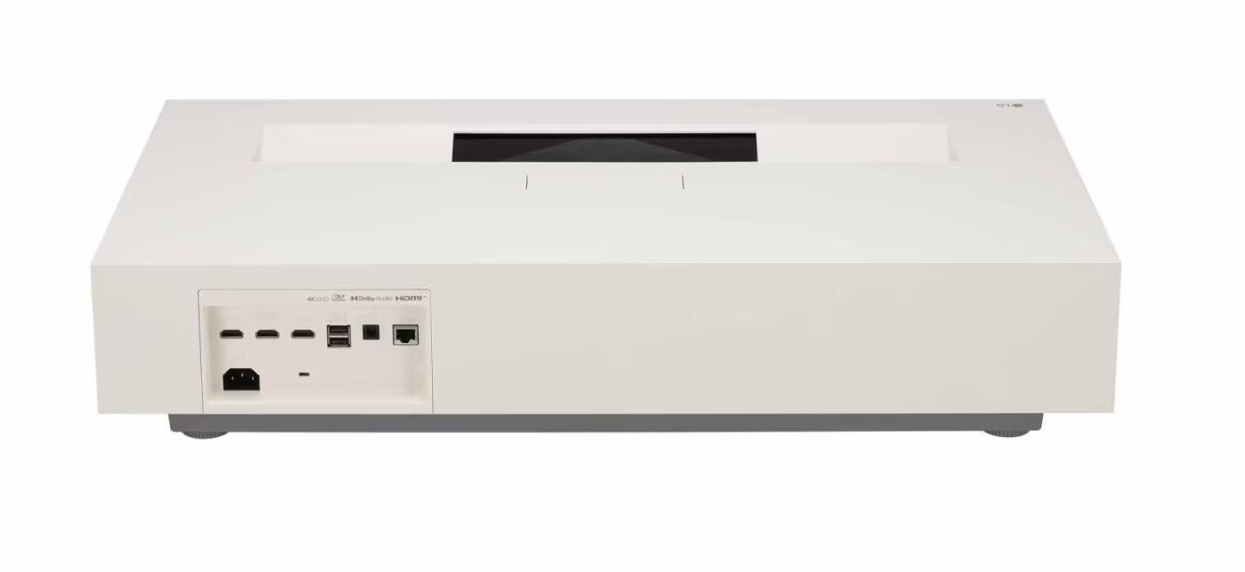 Проектор LG CineBeam HU915QE  DLP 3700Lm ANSI (3840x2160) 3000000:1 ресурс лампы:20000часов 2xUSB typeA 3xHDMI 13.1кг