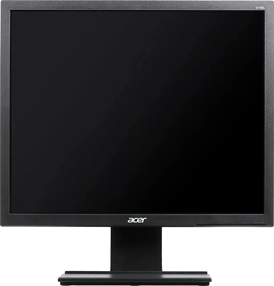 19"Монитор Acer V196LBb черный IPS LED 5ms 5:4 матовая 250cd 1280x1024 60Hz VGA HD 3.1кг