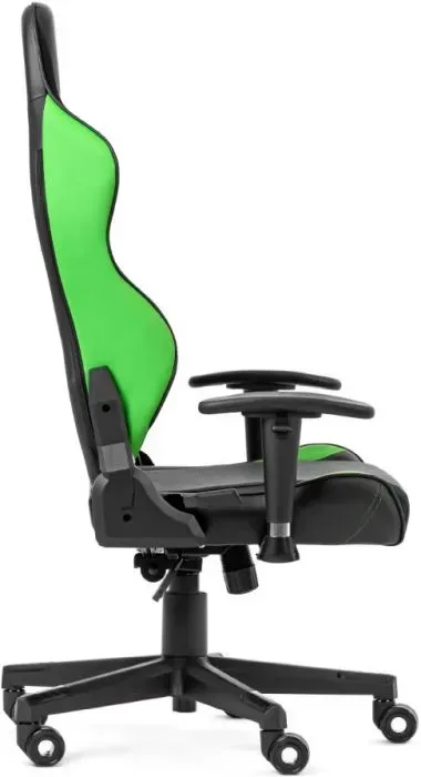 Кресло игровое WARP Sg черный/салатовый (SG-BGN)