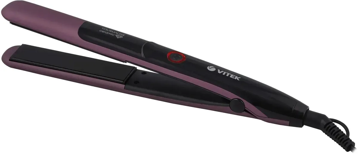 Выпрямитель Vitek VT-2285 36Вт фиолетовый макс.темп.:180С покрытие:керамико-турмалиновое
