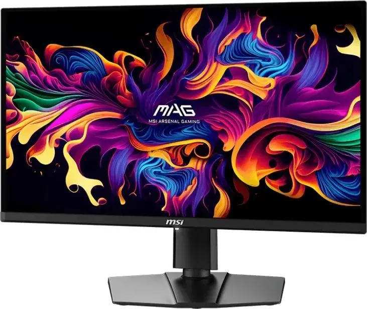 Монитор MSI 26.5" Mag 271QPX QD-OLED черный  HDMI M/M матовая HAS Piv 360Hz DP 2K USB 8кг