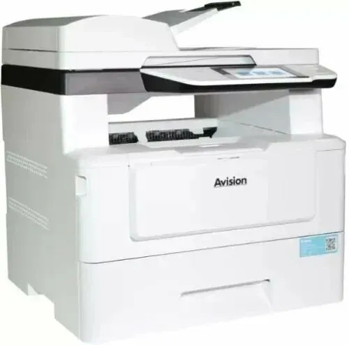 МФУ лазерный Avision AM40A plus, спринтер/сканер/копир, (светодиодная ч/б печать, A4, 40 стр/мин, 2Гб, дуплекс, 2trays10+550, DADF75, USB/Eth/extUSB, с.к.3000стр, к.USB)