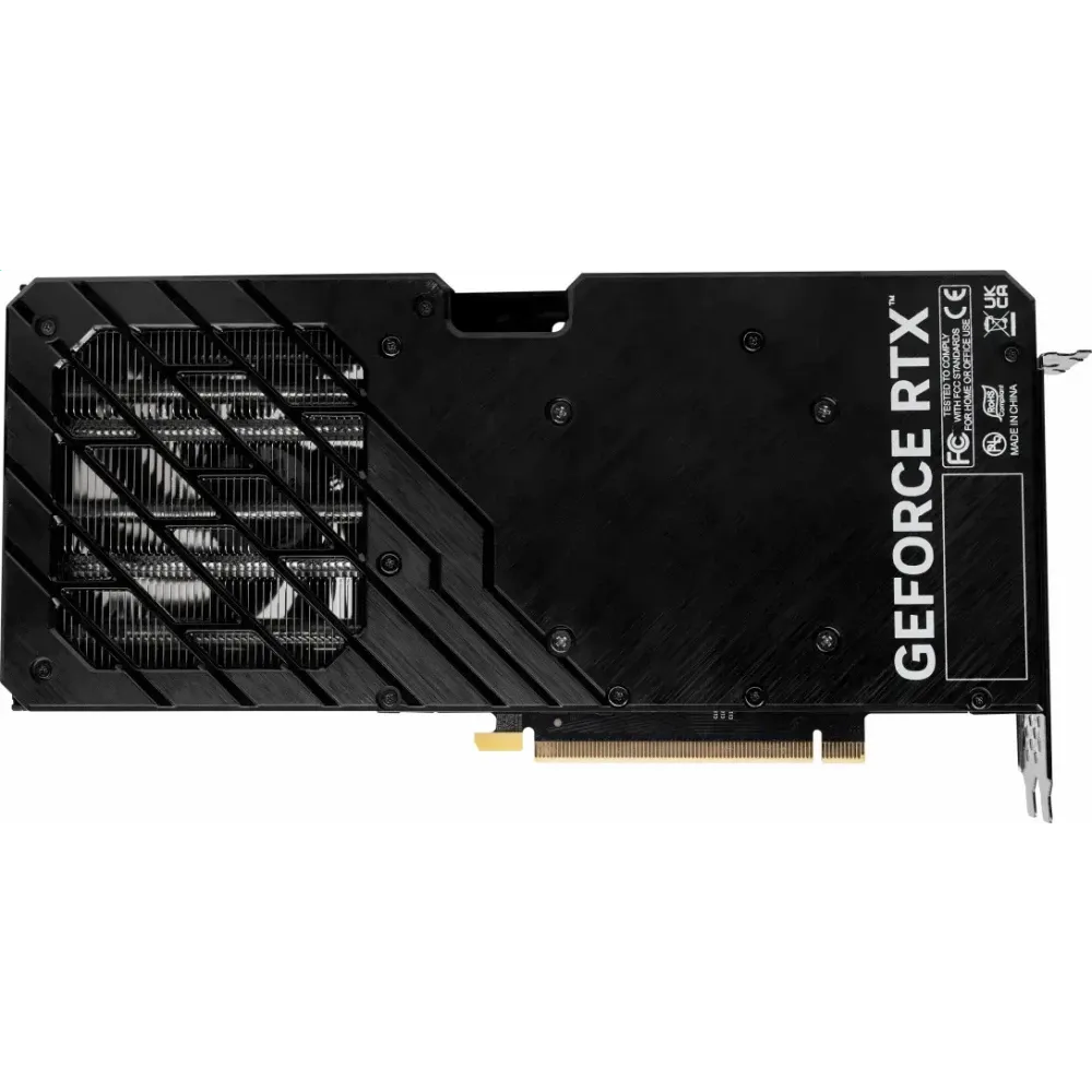 Видеокарта Palit PCI-E nVidia GeForce RTX 4070 DUAL 12Gb (192bit, GDDR6, HDMIx1, DPx3)(NE64070019K9-1048D)