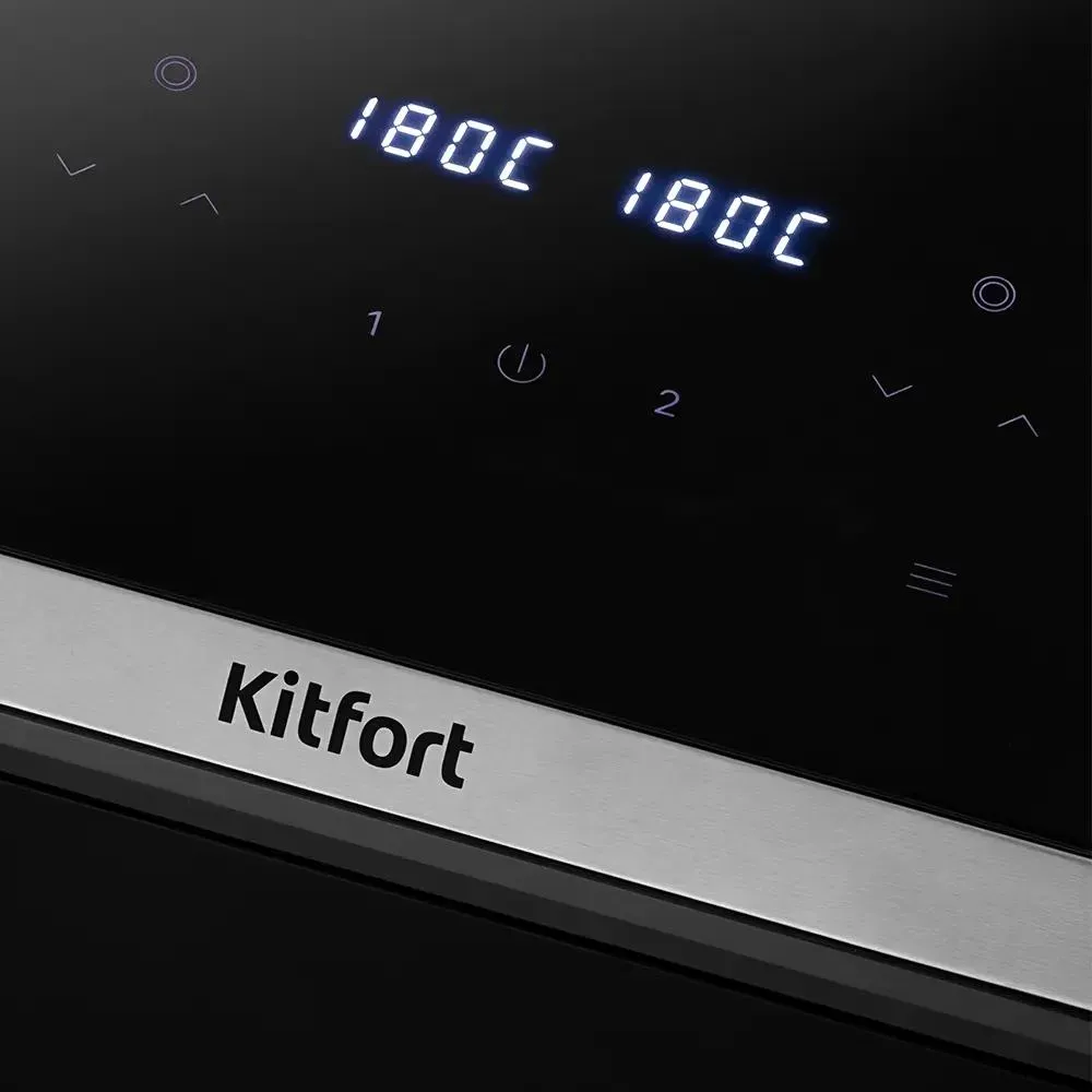 Аэрогриль Kitfort КТ-2254, 2200Вт, черный