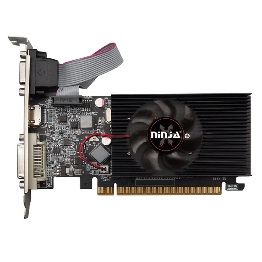 Видеокарта Ninja (Sinotex) Ninja GT710 2GB 64bit DDR3 DVI HDMI CRT PCIE