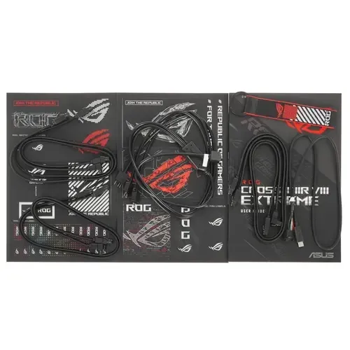 Материнская плата ASUS ROG CROSSHAIR VIII EXTREME /ROG,AM4,X570,OLED,M.2,MB, RTL