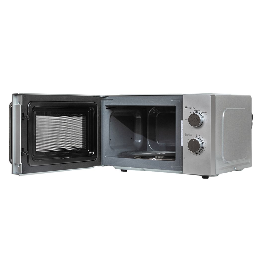 Микроволновая печь JVC JK-MW136M , 20 л, 700 Вт, серебристый