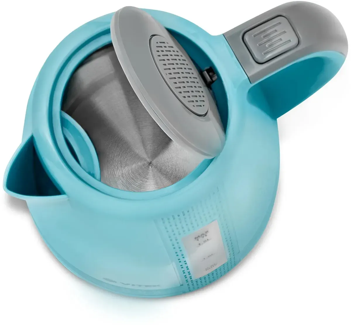Чайник электрический Vitek VT-7001 1.7л. 2150Вт синий корпус: пластик
