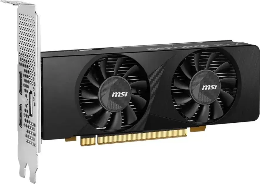 Видеокарта MSI PCI-E 4.0 RTX 3050 LP 6G OC NVIDIA GeForce RTX 3050 6Gb 128bit GDDR6 1492/14000 HDMIx
