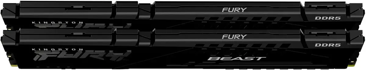 Оперативная память Kingston Fury Beast KF560C30BBK2-32 DDR5 - 2x 16ГБ 6000МГц, DIMM, Ret