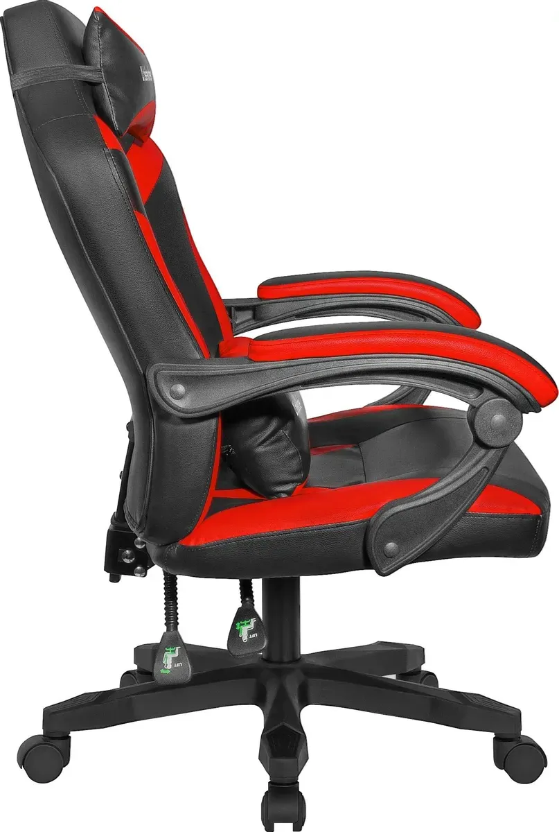 Кресло игровое Defender MASTER BLACK/RED 64359