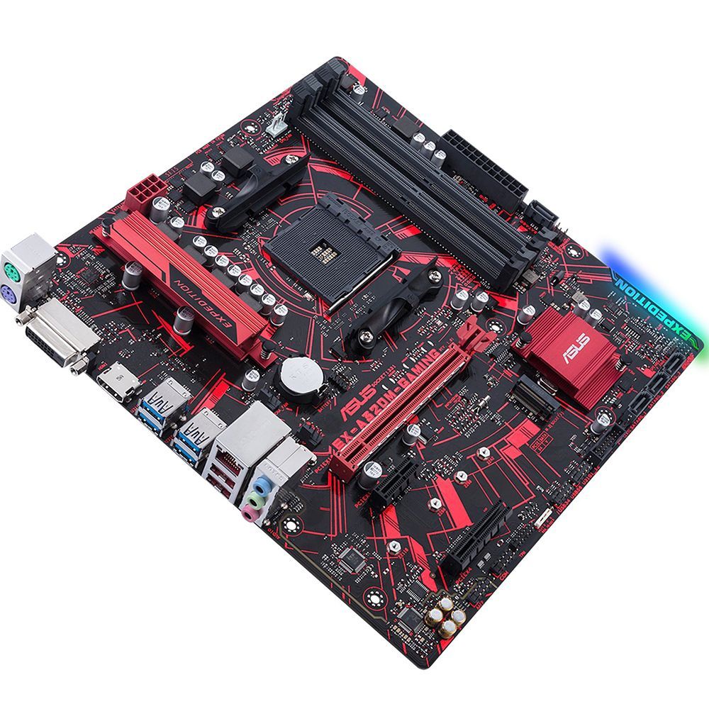 Материнская плата ASUS AMD A320 sAM4 Socket for AMD mATX