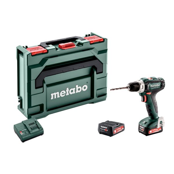 Metabo PowerMaxx BS 12 Акк.др-шпв. 2х2.0 Ач LiIon,кейс
