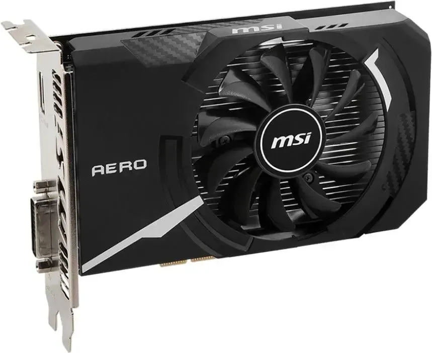 Видеокарта MSI PCI-E nVidia GeForce GT1030 4Gb GT1030AEROITX4GD4OC