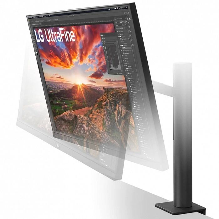 31.5"Монитор LG 32UN880-B черный IPS LED 16:9 HDMI M/M, 3840x2160 60Hz DP 4K USB 10.3кг
