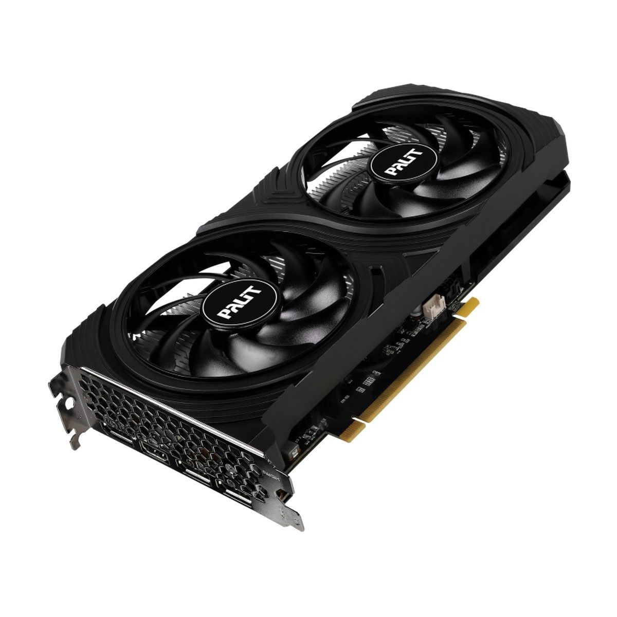Видеокарта Palit PCI-E 4.0 RTX4060 INFINITY 2 OC NVIDIA GeForce RTX 4060 8Gb 128bit GDDR6 1830/17000 HDMIx1 DPx3 HDCP Ret