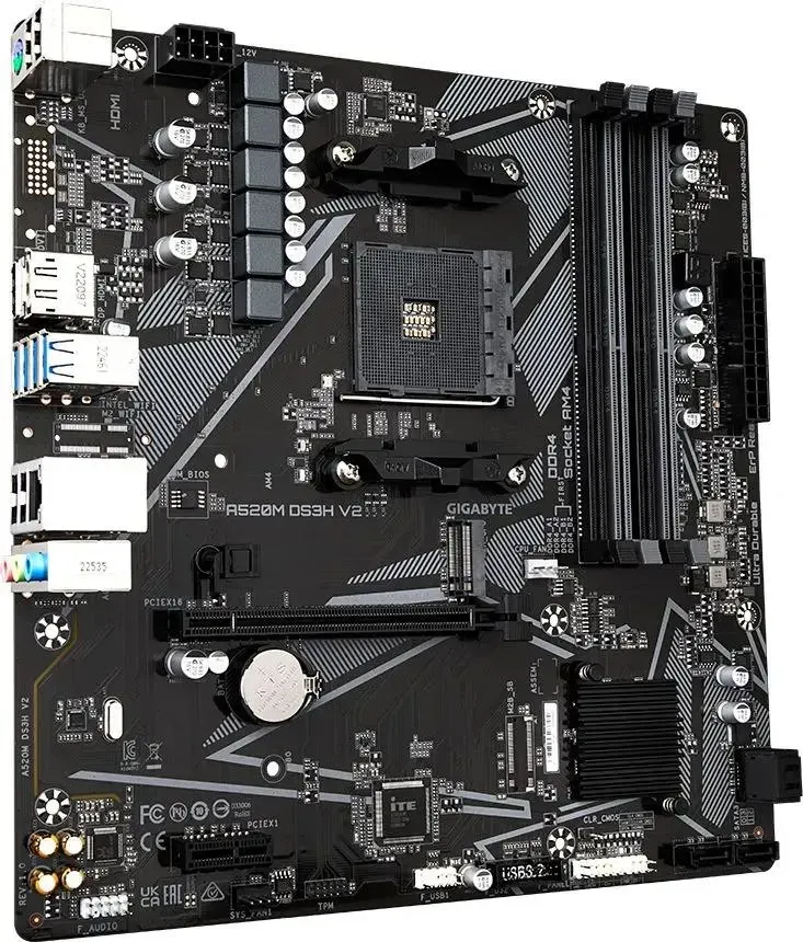 Материнская плата GIGABYTE A520M DS3H V2