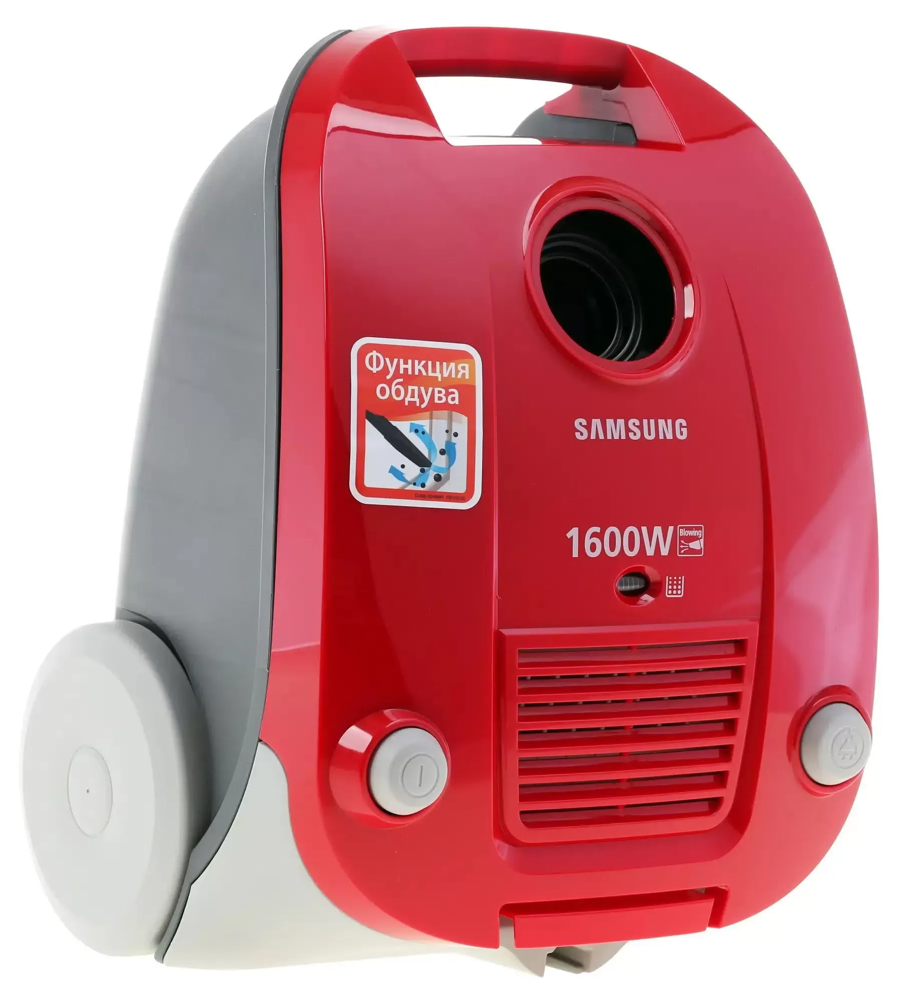 Пылесос Samsung VCC4135S37 красный