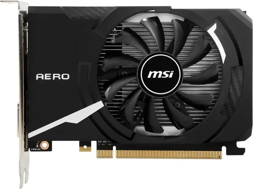 Видеокарта MSI PCI-E nVidia GeForce GT1030 4Gb GT1030AEROITX4GD4OC