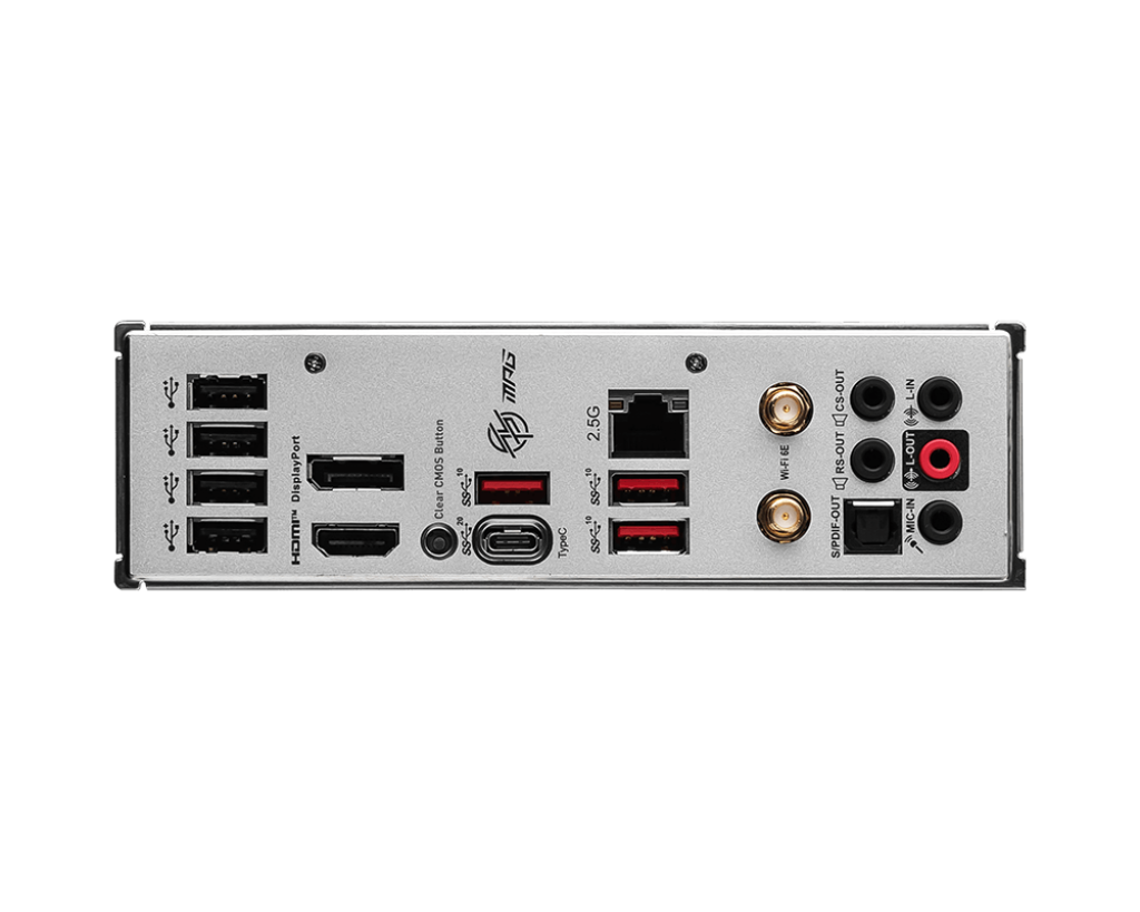 Материнская плата MSI MPG B760M EDGE TI WIFI B760, LGA1700, 4DDR5, 1PCI-Ex16, 1PCI-Ex4, 3M.2, 6SATA3, 1USB3.2 Gen2x2,4