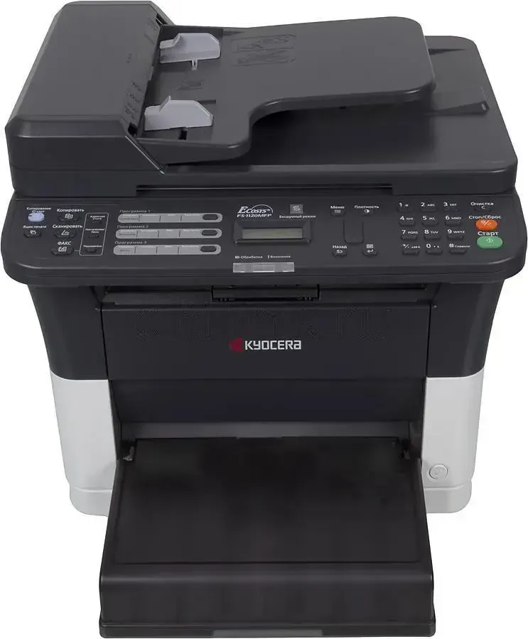 МФУ лазерный Kyocera FS-1125MFP (1102M73RU0/RUV/RU2) A4 Duplex белый