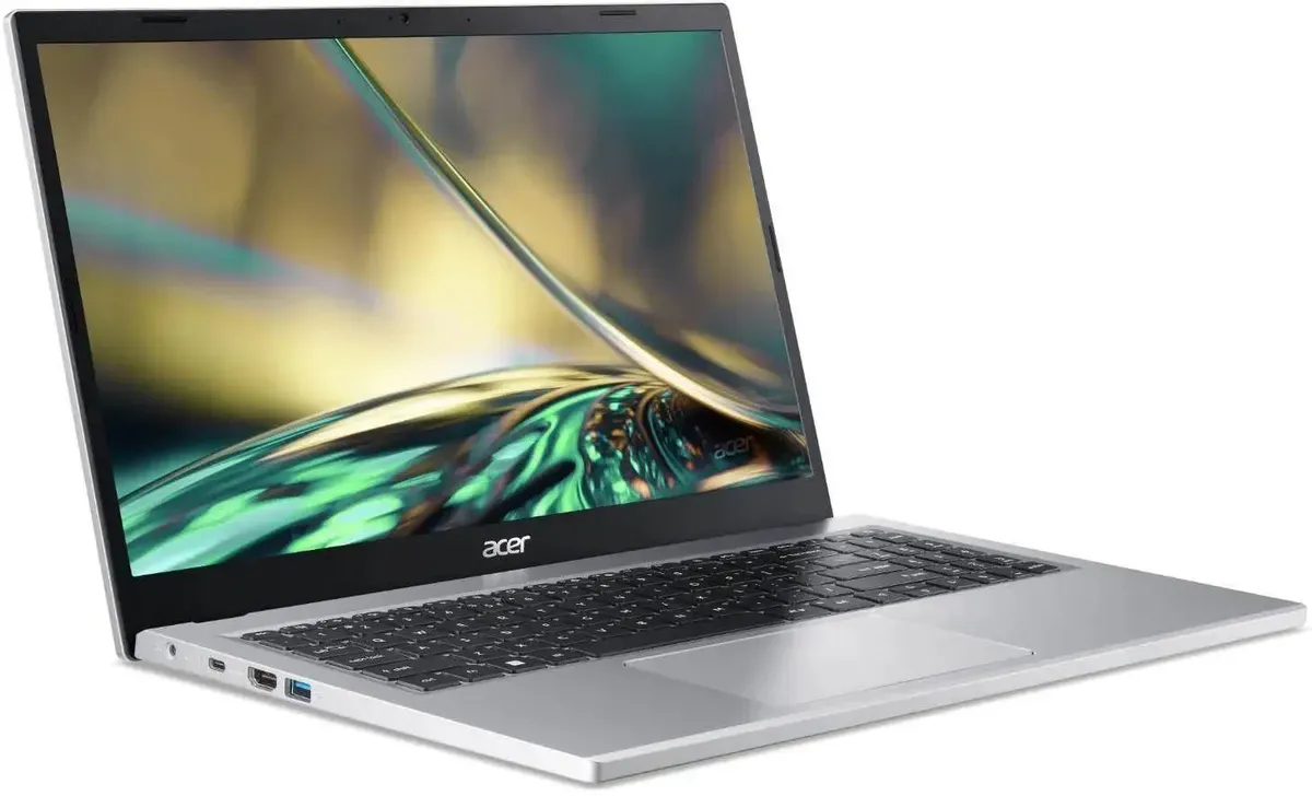 Ноутбук 15.6" FHD Acer Aspire A315-510P-30EA silver (Core i3 N305/8Gb/256Gb SSD/VGA int/noOS)