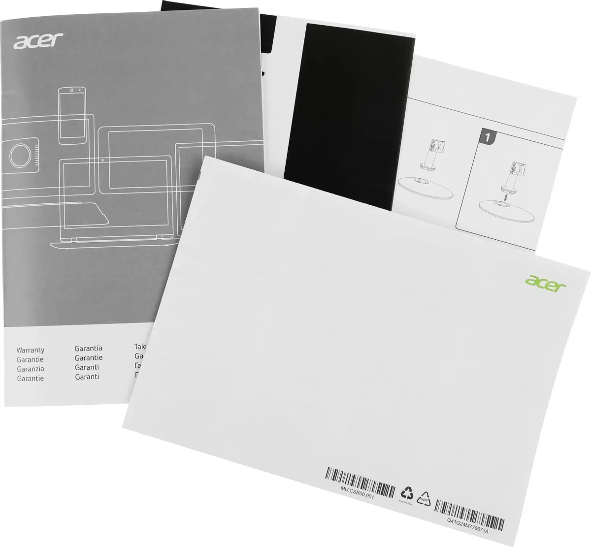 Монитор 23.8" ACER SA242YEBI black (IPS, 1920x1080, 16:9, 250cd/m2,100Hz) (UM.QS2EE.E01)