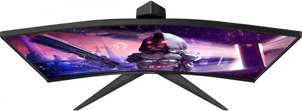 23.6"Монитор AOC Gaming C24G2AE черный/красный VA LED 16:9 HDMI M/M матовая 250cd 165Hz  FHD 3.84кг