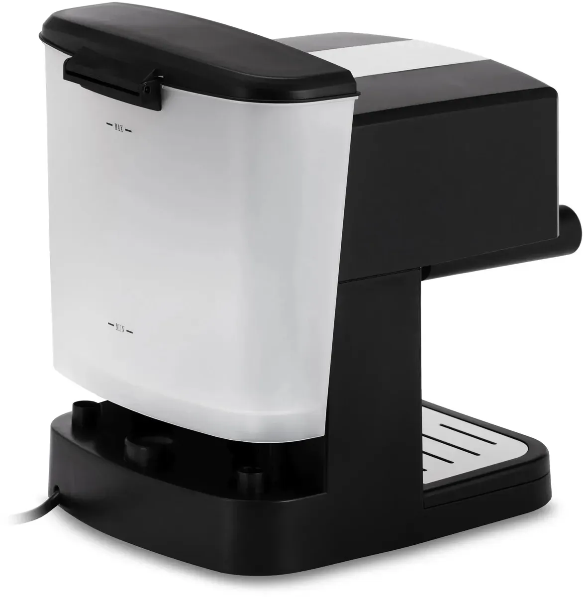 Кофеварка VITEK VT-1523(MC) Мощность 850 ВтДавление 15 бар.Съёмный поддон для капель. кофемашина-эспрессо полуавтоматическая для молотого кофе приготовление капучино одновременная раздача на 2 чашки корпус из пластика