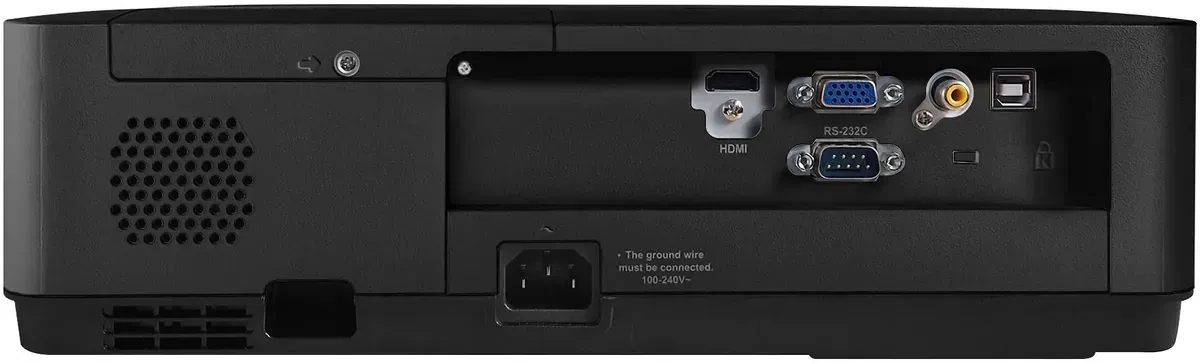 Проектор Cactus CS-S1.B 3LCD 34000Lm LS 3400Lm ANSI (1024x768) 15000:1 ресурс лампы:10000часов 1xHDMI 3.06кг