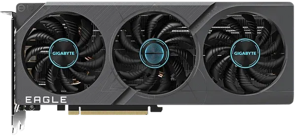 Видеокарта GIGABYTE NVIDIA GeForce RTX 4060TI Eagle 8ГБ, GDDR6, OC, Ret (GV-N406TEAGLE OC-8GD)