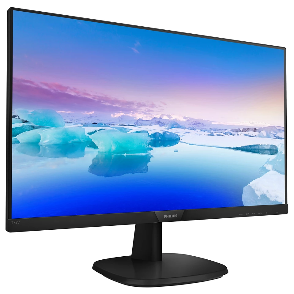 27" Монитор Philips 273V7QJAB, 1920x1080, 76 Гц, IPS, черный