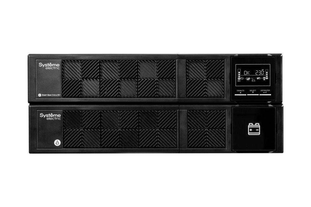 Источник бесперебойного питания Systeme Electriс SRV SRVSE3KRTXLI 2700Вт 3000ВА черный