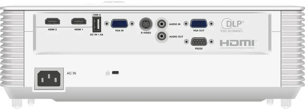 Проектор InFocus SP224 white (DLP, 1024x768, 4000Lm, 1.94-2.16:1, 30000:1, VGA, 2xHDMI, S-Video, USB