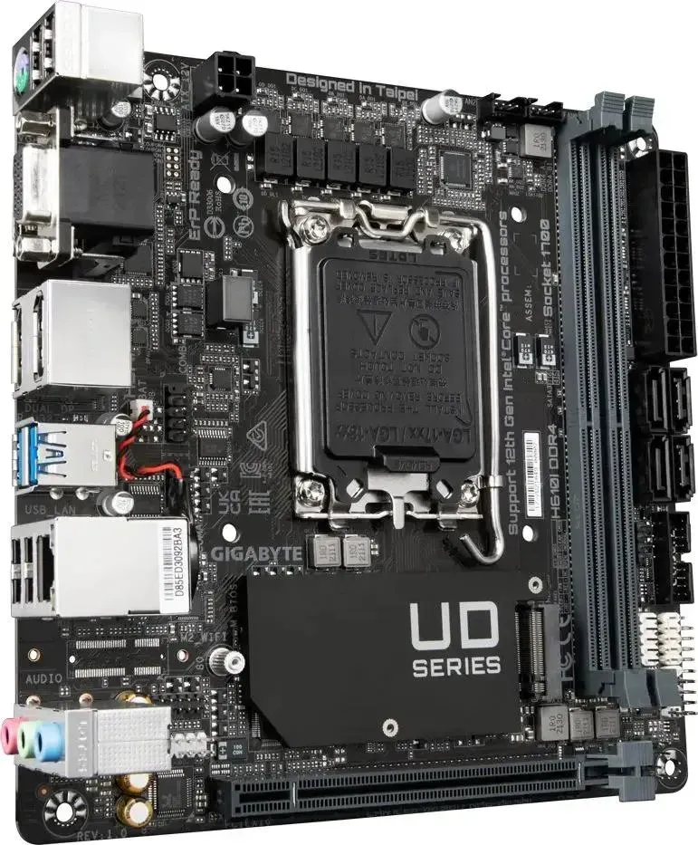 Материнская плата GIGABYTE H610I S1700 MITX DDR4