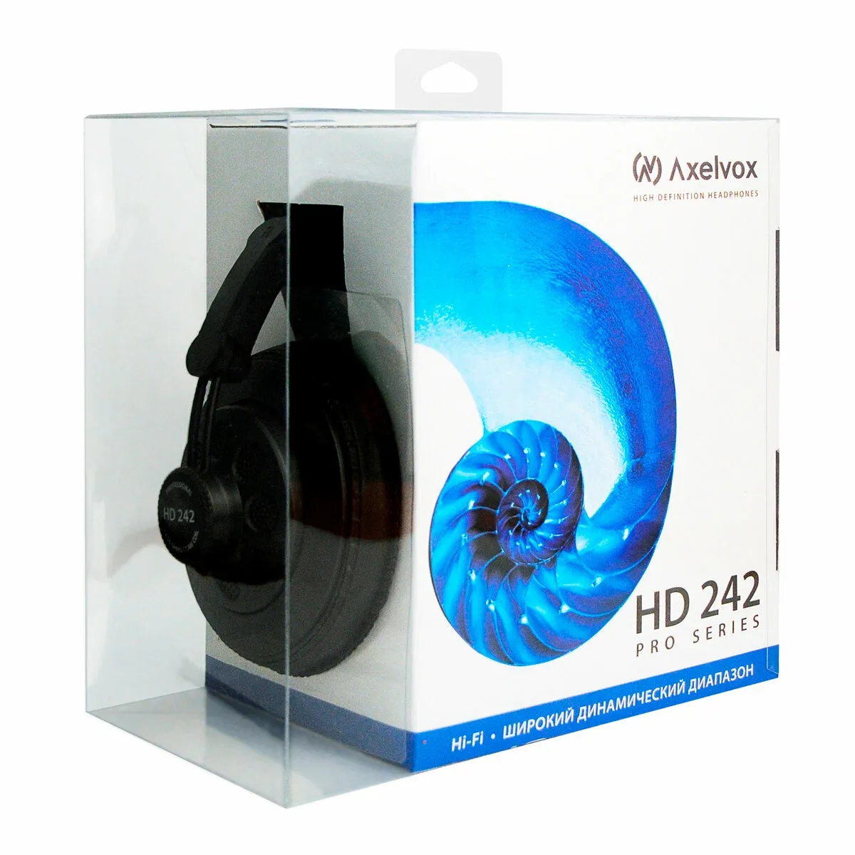 Наушники Axelvox HD242, полуоткрытого типа, черный