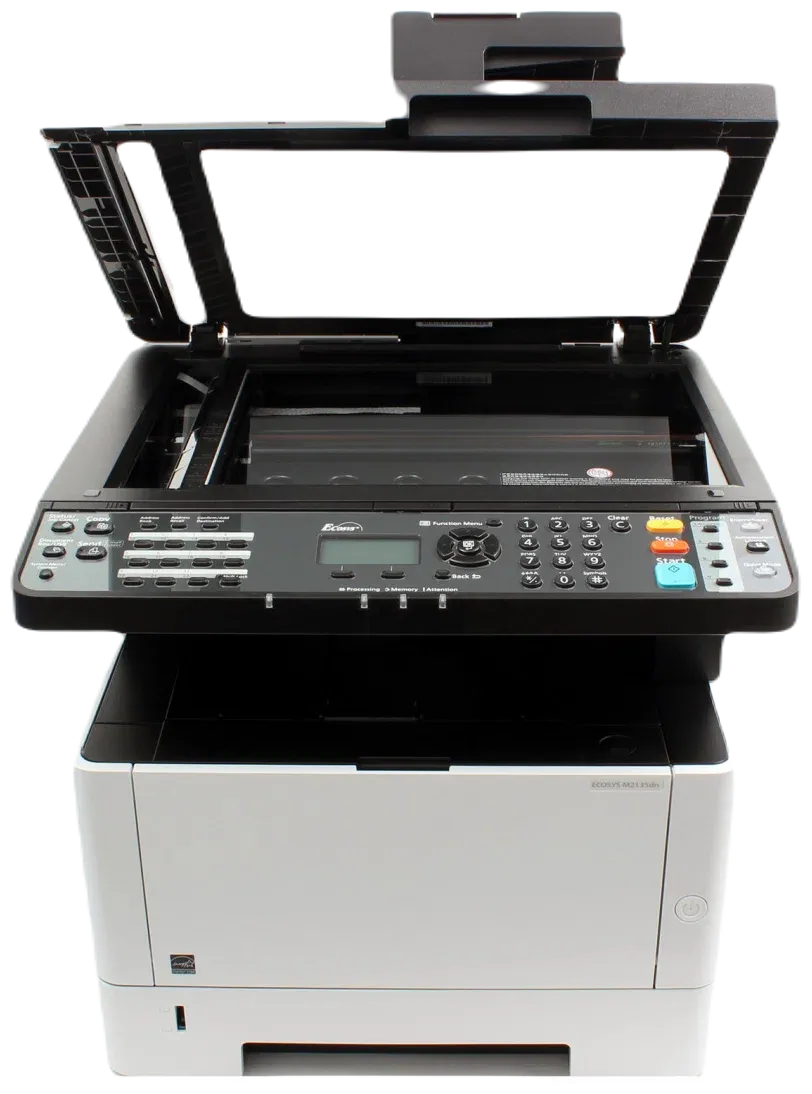 МФУ лазерный Kyocera Ecosys M2135DN (1102S03NL0/L1) A4 Duplex белый