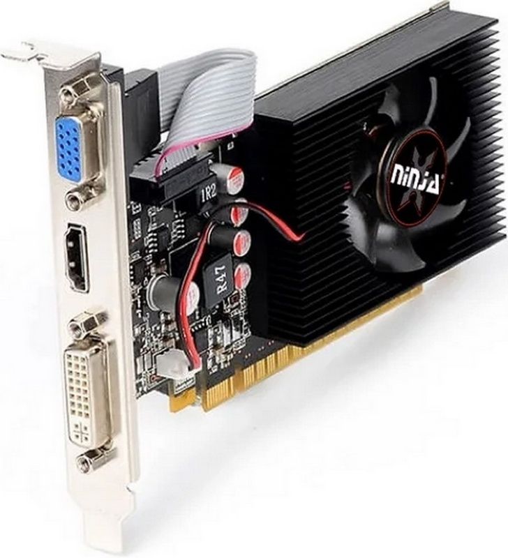 Видеокарта Ninja (Sinotex) R5 220 (80SP) 2GB DDR3 64-bit DVI HDMI CRT