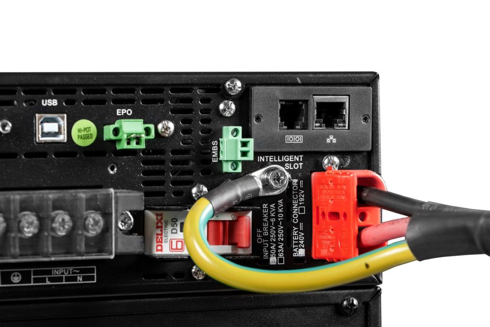 Источник бесперебойного питания Systeme Electriс SRT SRTSE6KRTXLI-NC 6000Вт 6000ВА черный