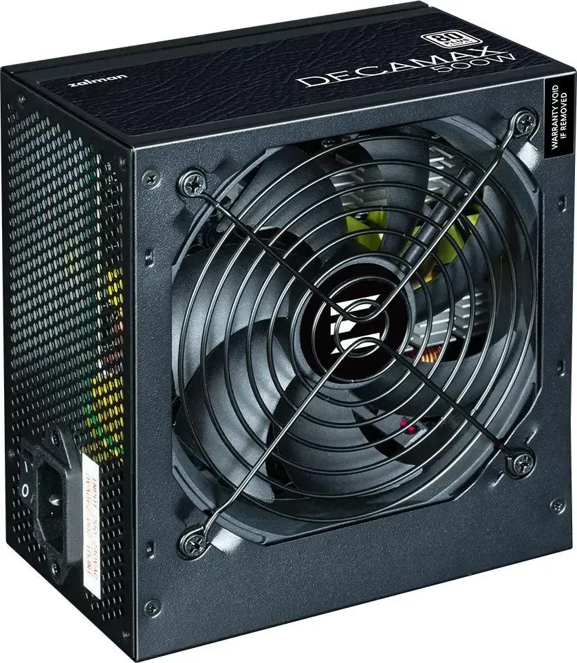 Блок питания Zalman ZM500-LX3, 500Вт, 120мм, черный