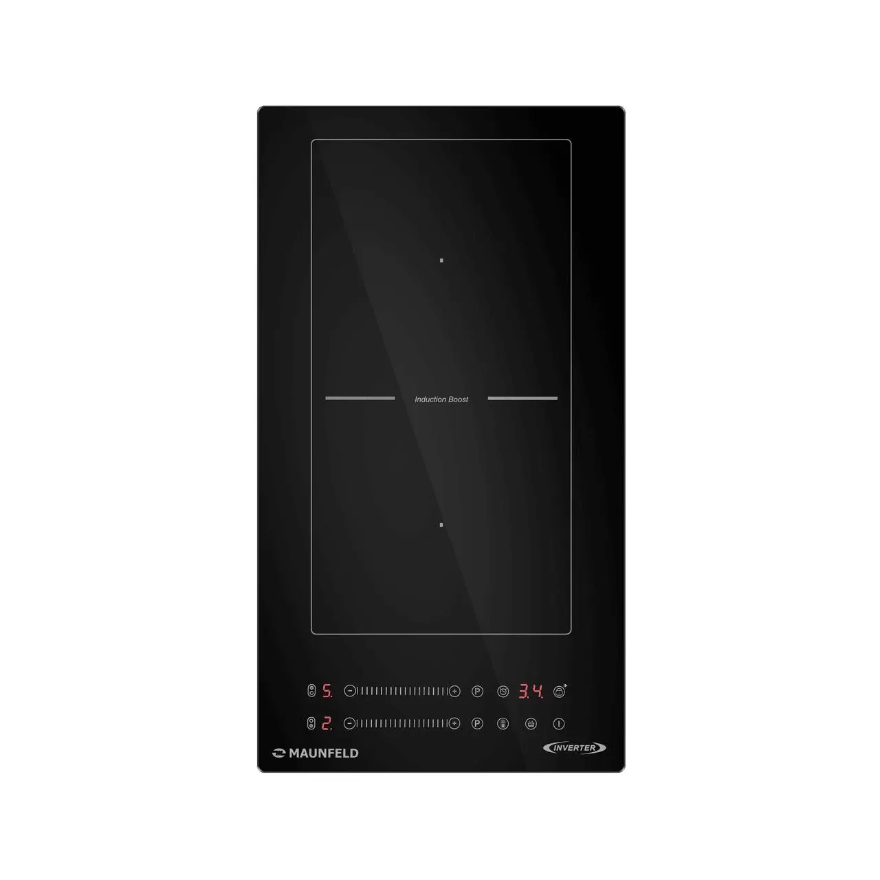 Индукционная варочная панель с объединением зон Bridge Induction MAUNFELD CVI292S2BBK
